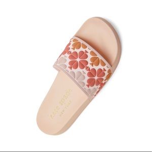 Kate Spade Logo Slides Sz. 10. NWT